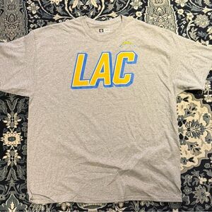 NFL Gray LAC Short Sleeve Tee (2XL)